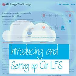 Cloud Drops - Introducing and Setting up Git LFS (Large File Storage)